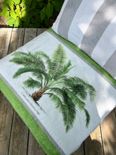 Load image into Gallery viewer, Mini beach towel - Palm Tree #2-green