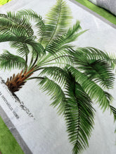 Load image into Gallery viewer, Mini beach towel - Palm Tree #2-green