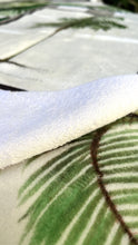 Load image into Gallery viewer, Golf towel - Botanic Palm Tree green