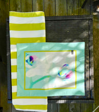 Load image into Gallery viewer, Placemat - Orchids Turquoise