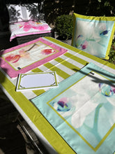 Charger l'image dans la galerie, Cushion Orchids - Turquoise - green