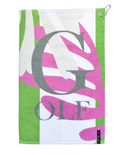 Load image into Gallery viewer, Golf towel - Eden2 - pink