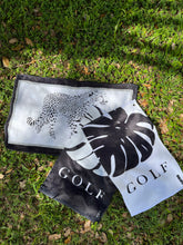 Load image into Gallery viewer, Golf towel - Matisse1- black