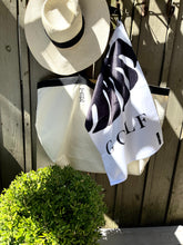 Load image into Gallery viewer, Golf towel - Matisse1- white