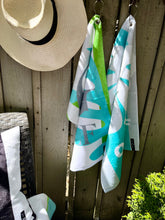Load image into Gallery viewer, Golf towel - Eden2 - turquoise