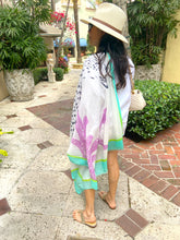 Load image into Gallery viewer, Pareo - Sarong - Cheetah Turquoise