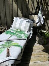 Load image into Gallery viewer, Mini beach towel - Palm Tree #1 -taupe