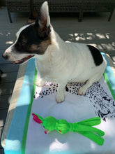 Charger l'image dans la galerie, Mini serviette de plage - Guépard Turquoise