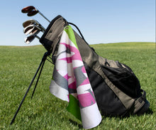 Load image into Gallery viewer, Golf towel - Eden2 - pink