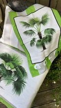 Load image into Gallery viewer, Golf towel - Botanic Palm Tree green
