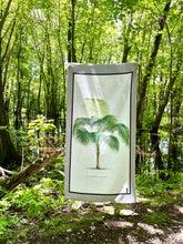 Load image into Gallery viewer, Large beach towel - Palm Tree #1 - taupe
