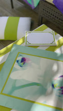 Charger et lire la vidéo dans la visionneuse de la Galerie, Placemat - Orchids Turquoise
