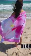 Load and play video in Gallery viewer, Large beach towel - Cassandre
